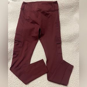 PINK brand fleece lined pocket legging